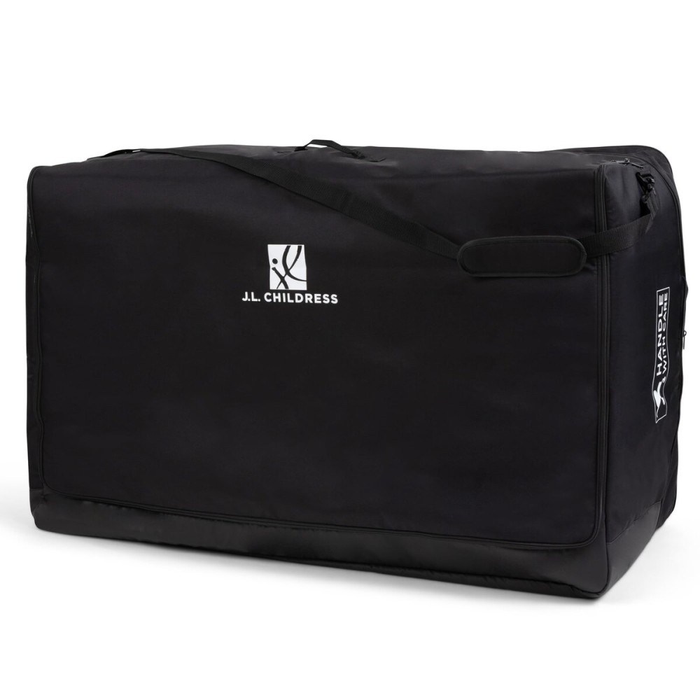J.L. Childress Universal Stroller Travel Bag for Airplane - Fits Most Baby Strollers, Flying Essentials, Airport Accessories for Gate or Luggage Check, AirTag Compatible - X-Large PLUS, Padded