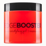 Style Factor EDGE BOOSTER Strong Hold Styling Gel | Alcohol-Free Hair Gel with Camellia Sinensis Seed Oil for Curly, Wavy & Sleek Styles | Frizz Control, Long-Lasting and Flexible Hold (16.9oz)