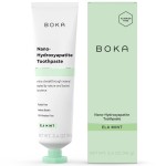 Boka Fluoride Free Toothpaste, Nano Hydroxyapatite Toothpaste, Appropriate for Sensitive Teeth - for Adult, Kids Oral Care - Ela Mint Flavor, 3.4 Fl Oz 1Pk US Manufactured