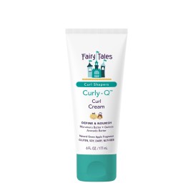 Fairy Tales Curly Q Kids Curl Cream - Lightweight Curl Crme for Curly and Wavy Hair Kids - Paraben, Sulfate, Gluten and Nut Free - 6 oz