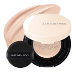 JUNG SAEM MOOL [ Mini ] Essential Skin Nuder Cushion Mini 19C Pink Light 0.17 Fl Oz, Natural Radiant Finish Cushion Foundation with Buildable Coverage, Lightweight Texture, Korean Foundation Makeup