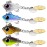 TRUSCEND Wide Search Cover Vibe Tail Spinner, Easy Catch Fishing Lures with Vibrating, Swimming, Jigging Action, BKK Super Slide Sharp Hook, Accurate Long Cast Fishing Spinner for Bass, Trout 1/6oz