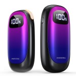 Hand Warmers Rechargeable 2 Pack, Electric Dual-Sided Heating with LED Display & Flashlight, Max 127, 13Hrs Long Lasting Pocket Heater for Raynauds, Hunting Essentials, Golf Gifts for Men Women