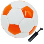 SPDTECH Soccer Ball Size 3 with Pump Needle Classic White Black Thicker PU Tight Weaved Suitable for Youth Boy League Game Trainning Practice or Gift