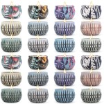 Christmas Scented Candles Gifts Set, 24 Pack Candles for Home Scented, Long Lasting Soy Wax Aromatherapy Candle Set for Women, Gifts for Christmas, Holiday