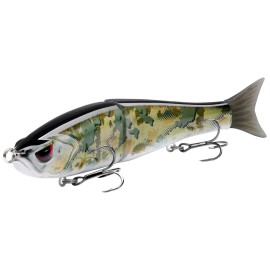 Bassdash SwimShad Glide Baits Jointed Swimbait Bass Pike Salmon Trout Muskie Fishing Lure