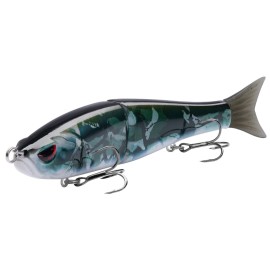 Bassdash SwimShad Glide Baits Jointed Swimbait Bass Pike Salmon Trout Muskie Fishing Lure