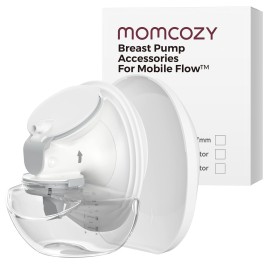 Momcozy Upgrade Original Replacement Accessories for Upgraded Mobile Flow | Upgraded M9,Original Upgraded M9 Breastfeeding Parts,Full Set Parts,1 Pack