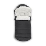 UPPAbaby CozyGanoosh 2-in-1 Seasonal Footmuff - Easily Attaches to UPPAbaby Strollers and RumbleSeat - Versatile, Ultra-Plush Zip-Out Liner for Cold Weather - Jake (Charcoal)
