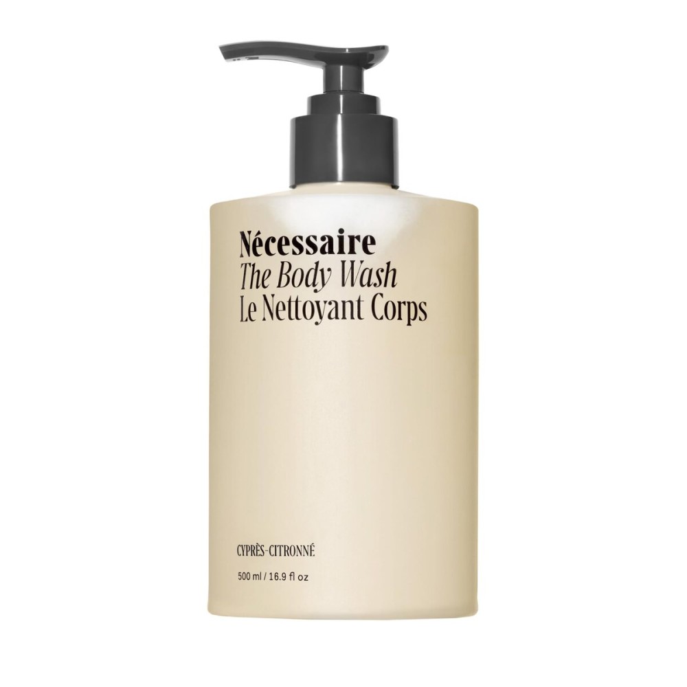 Ncessaire The Body Wash Cyprs-Citronn - Multi-Oil Shower Gel Cleanser for Women + Men - Non-Comedogenic Body Wash with Niacinamide. 500ml/16.9 fl oz