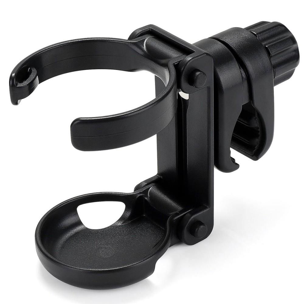 Accmor Stroller Cup Holder, Foldable Universal Cup Holder, 360  Rotatable Bottle Holder for Stroller, Bike, Wheelchair, Walker, Scooter