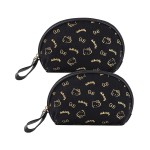 AmBealla 2PCS Cosmetic Bag Storage Purse Bag for Women,Cute Compact Travel Makeup Bag for Keys and Phone,Practical for Girls,Travel Bag for Toiletry