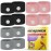 HIONXMGA 6 Pairs Motion Sickness Bands - Natural Anti Nausea Acupressure Wristbands for Morning & Motion Sickness Relief - Ideal for Car, Cruise & Flight Travel - for Adults and Kids