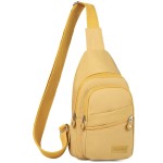 Banelu Small Sling Bag Cross Body Bags for Women, Crossbody Bag Sling Backpack for Outdoors Sports Hiking - Gold