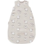 Woolino Merino Wool and Organic Cotton Baby Sleeping Bag - 4 Season Classic Sleep Sack - Two-Way Zipper Sleeping Bag for Baby and Toddler - 6-18 Months - Sheep
