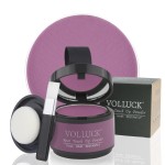 VOLLUCK Root Touch up Powder, Instant Hairline Powder for Thinning Areas and Gray Hair Coverage, Natural and Non-greasy Root Cover up for Women and Men (Purple, 0.14 Ounce)
