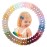 doboi 50PCS 2\'\' Baby Hair Bows Clips Fully Lined Tiny Grosgrain Boutique Solid Ribbon Mini Bows Alligator Clips for Girls Teens Infants Kids Toddlers Newborn