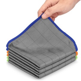 XANGNIER Microfiber Glass Cleaning Cloths,3 Pack Streak Free Miracle Cleaning Cloth,Reusable Lint Free Cleaner Towels for Kitchen,Windows,Mirror,Glasses,Car Windshields,Stainless Steel,11.811.8