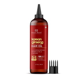 Botanic Hearth Korean Ginseng Hair Oil 6.7 fl oz | Nourishing & Strengthening Hair Growth Oil | Lightweight, Non-Sticky Formula with Natural Oils for Healthy Scalp & Stronger Hair