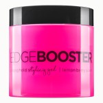 Style Factor EDGE BOOSTER Strong Hold Styling Gel | Alcohol-Free Hair Gel with Camellia Sinensis Seed Oil for Curly, Wavy & Sleek Styles | Frizz Control, Long-Lasting and Flexible Hold (16.9oz)