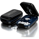 DUBSTAR Small Pill Cutter, Pill Cutter Splitter for Small and Tiny Pills, Portable Pretty Pill Cutters for Large Pills, Cuts Vitamins Tablets for Purse Pocket (Pill Cutter, Black)