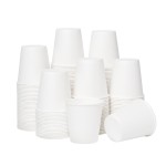 RACETOP 200 Pack 3 oz Disposable Paper Cups 3 oz, Disposable Bathroom Paper Cups, To Go Cup Ideal for Bathroom