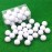 Bac-kitchen 26 Pack Foam Golf Practice Balls - Realistic Feel and Limited Flight Training Balls for Indoor or Outdoor White