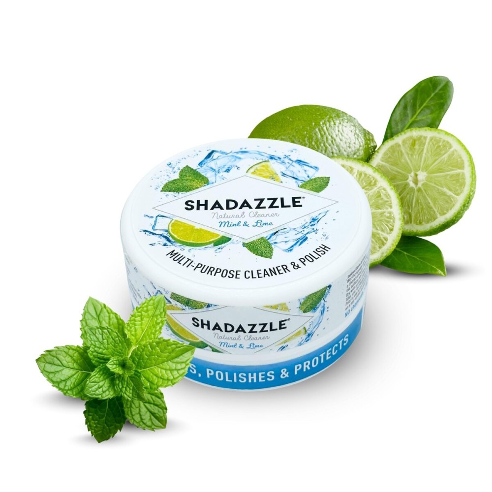 Shadazzle Natural All Purpose Cleaner and Polish - Eco friendly Multi-purpose Cleaning Product - Mint & Lime Scent