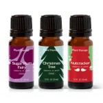 Plant Therapy Christmas Magic Holiday Essential Oil Blend 3 Set, Trio of Exclusive Holiday Scents, Bring Festive Cheer to Every Room, Joyful & Uplifting