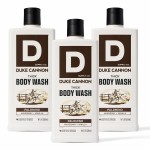 Duke Cannon Supply Co. Thick High Viscosity Body Wash - 3X Thicker, Cleansing Shower and Bath Gel, Mineral-Enriched for Men - Shower Gel - Mens Body Scrub - Palomino 3 pack -18 oz
