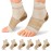 Plantar Fasciitis Sock (6 Pairs) for Men and Women, Compression Foot Sleeves with Arch and Ankle Support (NudeX-Large)