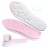 4D Cloud-Like Comfort Soles for Men - Soft Memory Foam Cushioning Insoles - Trim to Fit Steppers Insoles with Arch Support for Foot Pain Relief and Fatigue Reduction (Pink, US W 6.5-9)