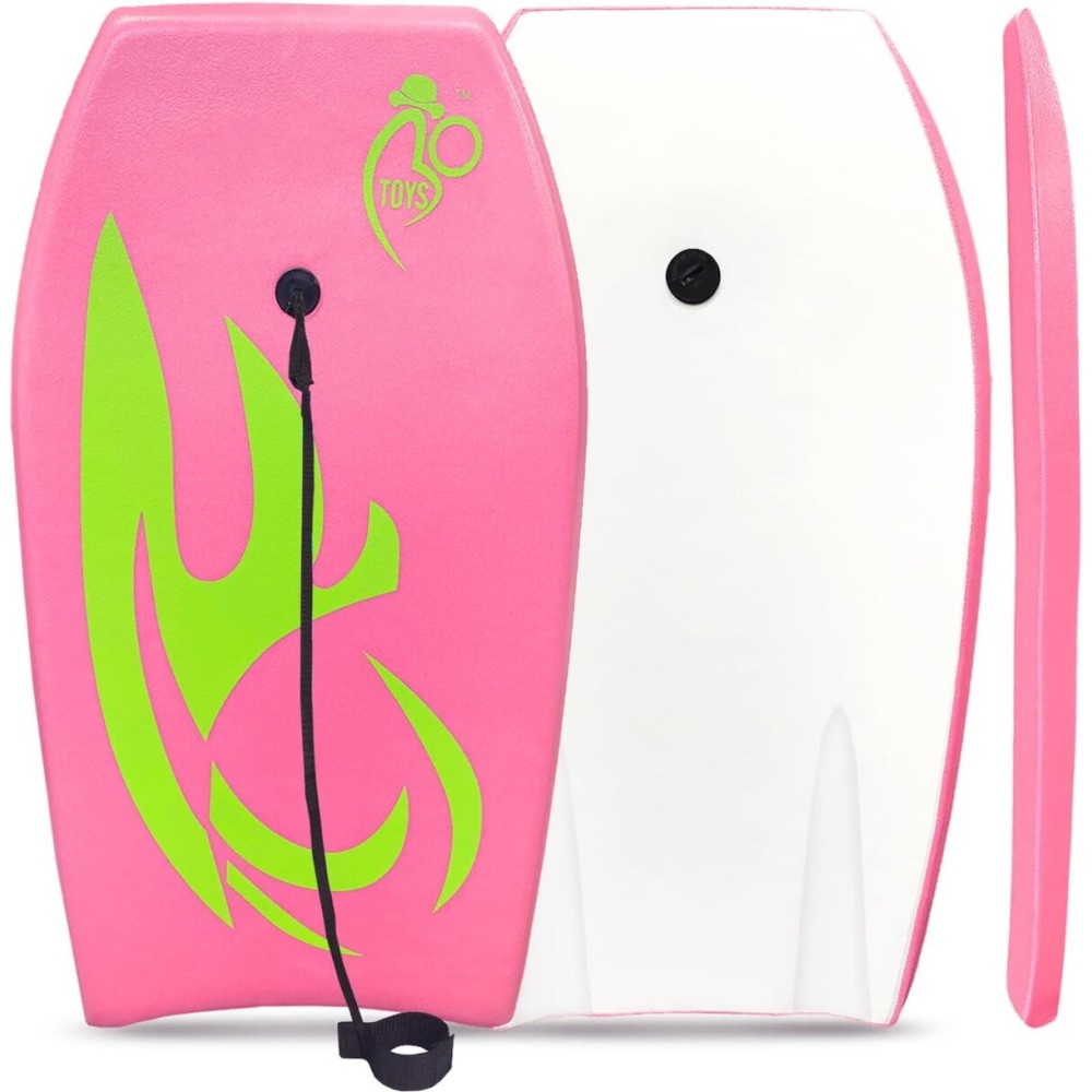 Bo-Toys Body Board Lightweight with EPS Core (Pink, 41-INCH)
