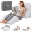 Kingfun 4pcs Orthopedic Bed Wedge Pillow Set for Sleeping, Memory Foam for Sleeping,Breathable Triangle Pillow Wedge, Post Surgery Memory Foam Wedge Pillow for Back, Leg Pain Relief, Sitting