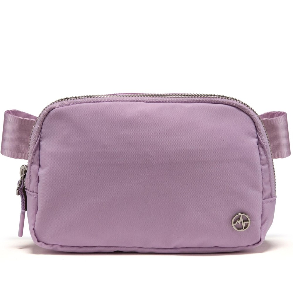 Pander Unisex Belt Bag Fanny Pack for Women with Adjustable Strap, Small Waist Pouch for Workout Running Traveling Hiking (Pale Lavender)