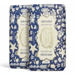 Panier des Sens - Shea Butter Soap Bar - Extra-Gentle Frosted Sugar Soap - Christmas Limited Edition - 96% Natural Ingredients - Fruity Vanilla Scent - Made in France - 2x7oz - Christmas Gift Set