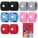 LYJEE Motion Sickness Bracelets for Adults and Kids Motion Sickness Bands Nausea Relief for Pregnant Women Acupressure Nausea Relief for Car, Sea, Air Sickness