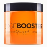 Style Factor EDGE BOOSTER Strong Hold Styling Gel | Alcohol-Free Hair Gel with Camellia Sinensis Seed Oil for Curly, Wavy & Sleek Styles | Frizz Control, Long-Lasting and Flexible Hold (16.9oz)