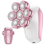 SHPAVVER Electric Razors for Women Legs: Rechargeable Body Shaver - Waterproof Wet Dry Hair Remover - Trimmer for Lady Face Underarms
