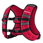 PACEARTH Weighted Vest,6lb/8lb/10lb/12lb/16lb/20lb/25lb/30lb Weight Vest with Reflective Stripe, Body Weight Vests for Women, Men, Weight Loss Workout, Strength Training, Running, Walking, Jogging