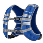 PACEARTH Weighted Vest,6lb/8lb/10lb/12lb/16lb/20lb/25lb/30lb Weight Vest with Reflective Stripe, Body Weight Vests for Women, Men, Weight Loss Workout, Strength Training, Running, Walking, Jogging