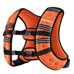 PACEARTH Weighted Vest,6lb/8lb/10lb/12lb/16lb/20lb/25lb/30lb Weight Vest with Reflective Stripe, Body Weight Vests for Women, Men, Weight Loss Workout, Strength Training, Running, Walking, Jogging