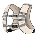 PACEARTH Weighted Vest,6lb/8lb/10lb/12lb/16lb/20lb/25lb/30lb Weight Vest with Reflective Stripe, Body Weight Vests for Women, Men, Weight Loss Workout, Strength Training, Running, Walking, Jogging