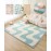 Hakuna Matte CloudRise Baby Play Mat for Floor 80 x 110 Waves - Coral Velvet Memory Foam Rug for Crawling & Cozy Play - Non-Slip, Water-Resistant, Easy-Care Tummy Time Mat, Playmat for Playpen