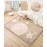 Hakuna Matte CloudRise Baby Play Mat for Floor 60 x 80 Moon & Stars - Coral Velvet Memory Foam Rug for Crawling & Cozy Play - Non-Slip, Water-Resistant, Easy-Care Tummy Time Mat, Playmat for Playpen