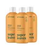 ATTITUDE Body Wash, EWG Verified Shower Gel, Dermatologically Tested, Plant and Mineral-Based, Vegan Personal Care Products, Orange Blossom & Eucalyptus Scent, 16 Fl Oz (Pack of 3)