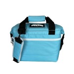AO Coolers Expedition Canvas Soft-Sided Cooler Bag, Leak Proof, Insulated, Lunch & Travel Size, Columbia Blue, 9-Can