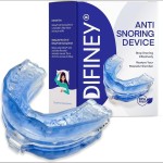 Difiney Anti Snoring Device: FDA-Cleared Anti Snoring Mouthpiece Mouth Guard - Effective Anti Snore Solution for Men and Women to Reclaim Peaceful Sleep (Blue)