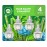 Air Wick Plug In Scented Oil Refill, Infused with Essential Oils, Plug In Air Fresheners for Home, Blue Agave & Bamboo, 4 ct