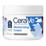 CeraVe Aprs Ski Moisturizing Cream, Body and Face Moisturizer for Dry Skin, Hyaluronic Acid and Ceramides, Daily Moisturizer, Oil-Free, Fragrance Free, Non-Comedogenic, Limited Edition, 12 Ounce